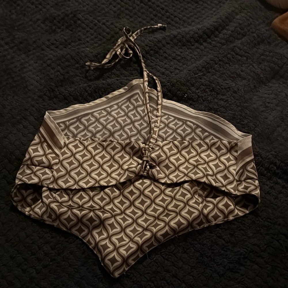 Geometric Patterned Bandeau - image 2